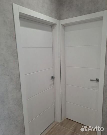Двери межкомнатные белая эмаль