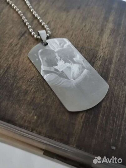 Брелок с лазерной гравировкой