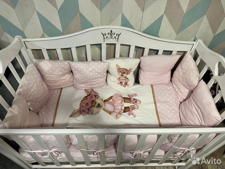 Детская кроватка для новорожденных