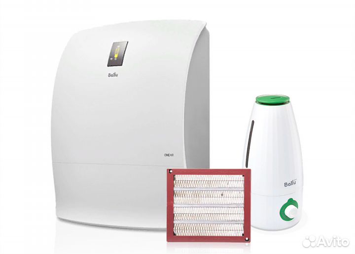 Очиститель приточный бризер Ballu oneair ASP-200P