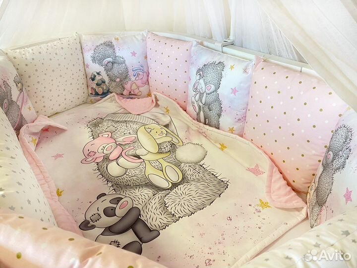 Комплект с бортиками в кроватку