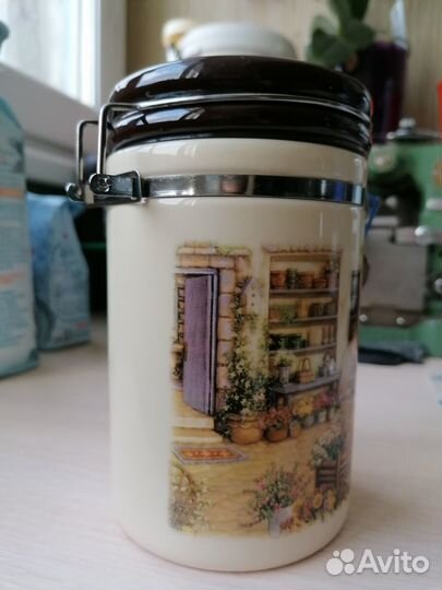 Банка для сыпучих керамика