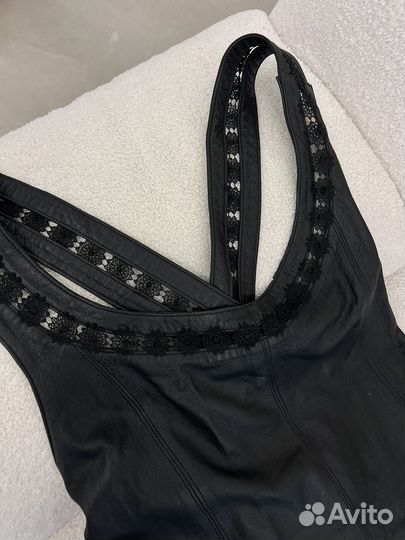 Сарафан кожаный Франция