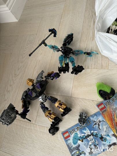 Lego bionicle и hero factory