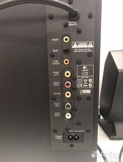 Колонки 5.1 logitech x-540