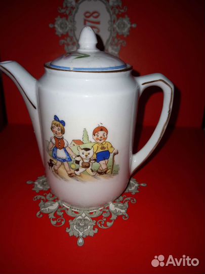 Чайник заварочный фарфоровый СССР
