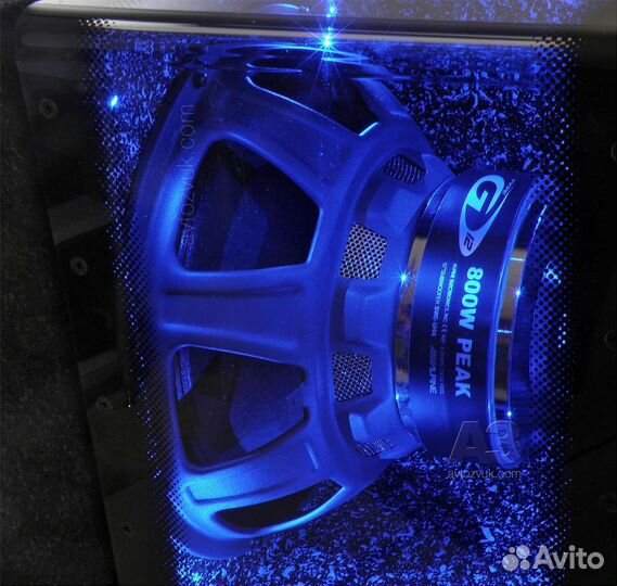 Alpine sbg-1244bp и усилитель