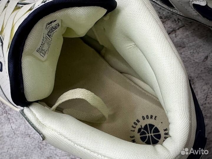 Зимние Кроссовки New Balance 650 Бежевые Синие Нов