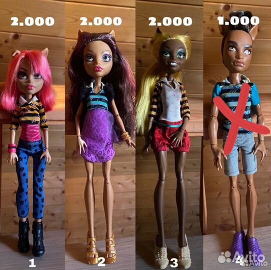 Куклы Монстер Хай