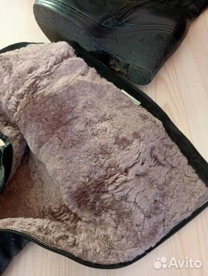 Сапоги женские зимние 37