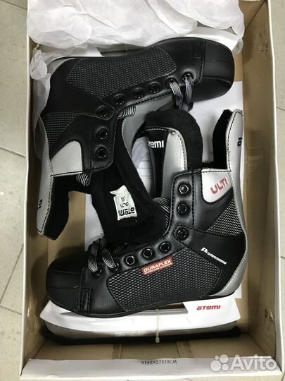 Коньки хоккейные новые atemi