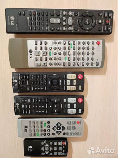 Пульты д/у LG / Samsung / Kenwood / Varta / Sven
