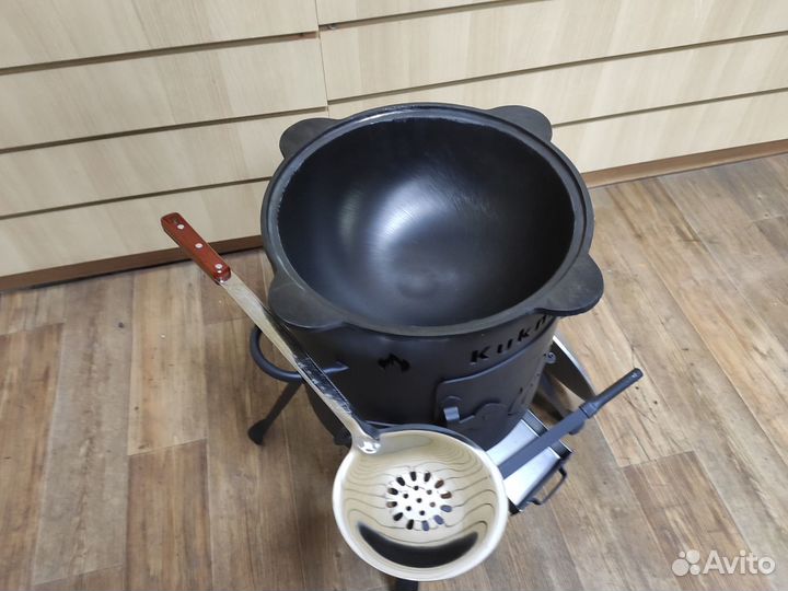 Казан и печь