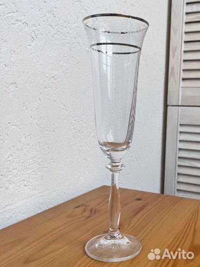 Бокалы для шампанского bohemia 190мл 6шт