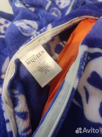 Плед и 2 подушки оригинал Alexander McQueen новые