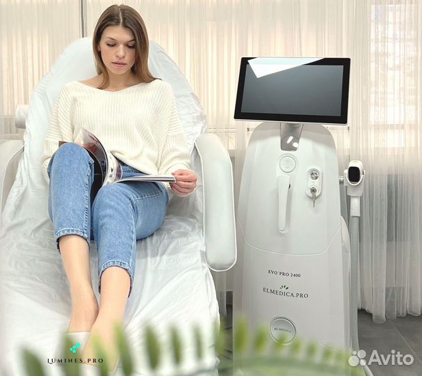 Диодный лазер для эпиляции Lumines-M Макс Ван 1200