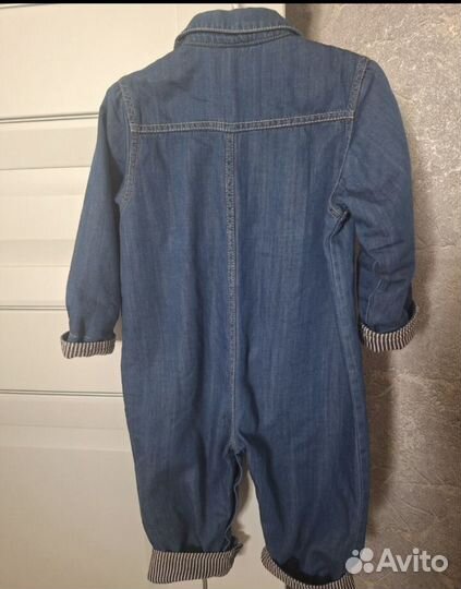 Джинсовый комбинезон 74