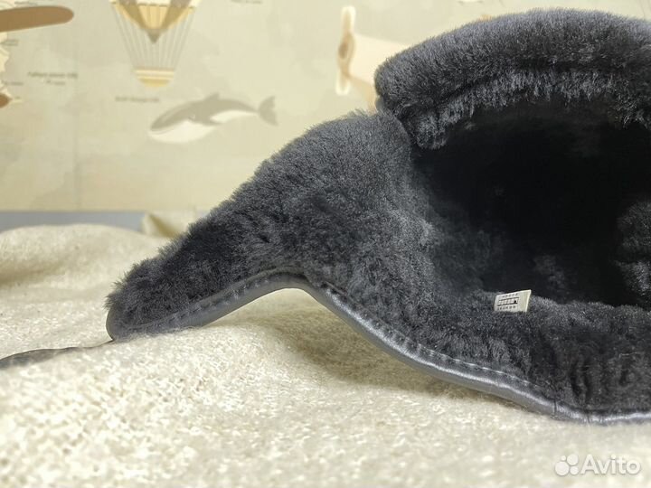 Шапка детская из натуральной овчины р.54