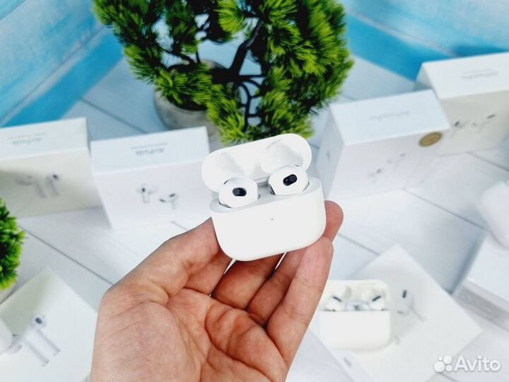 AirPods 2,3,Pro 2 (Новые, 400+ Отзывов)