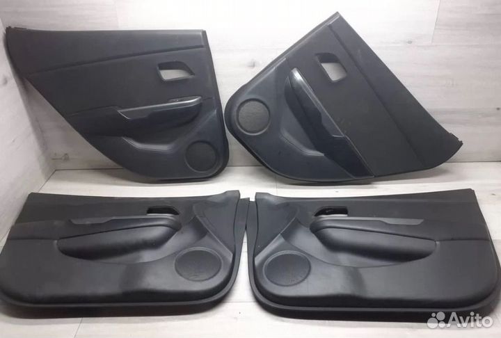 Обшивки дверей Kia Rio 3