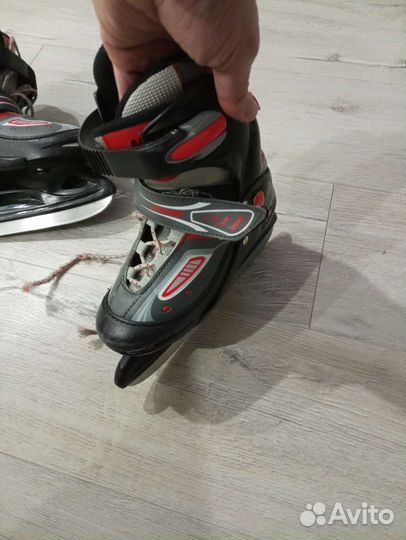 Коньки детские раздвижные 30 33