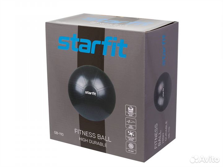 Фитбол высокой плотности Starfit GB-110, 65 см