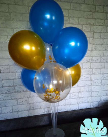 Фонтан из воздушных шаров