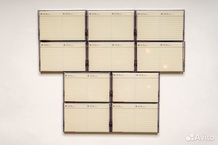 Аудиокассеты TDK и Konica под перезапись