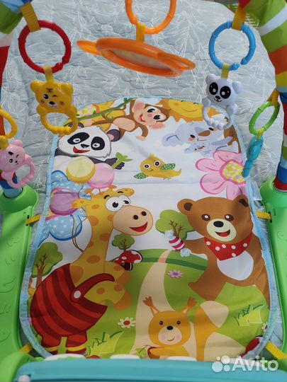 Развивающий коврик, дуга, пианино