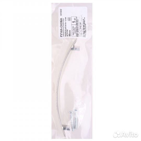 Ручка-скоба RS802CP.4 96 мм металл цвет глянцевый