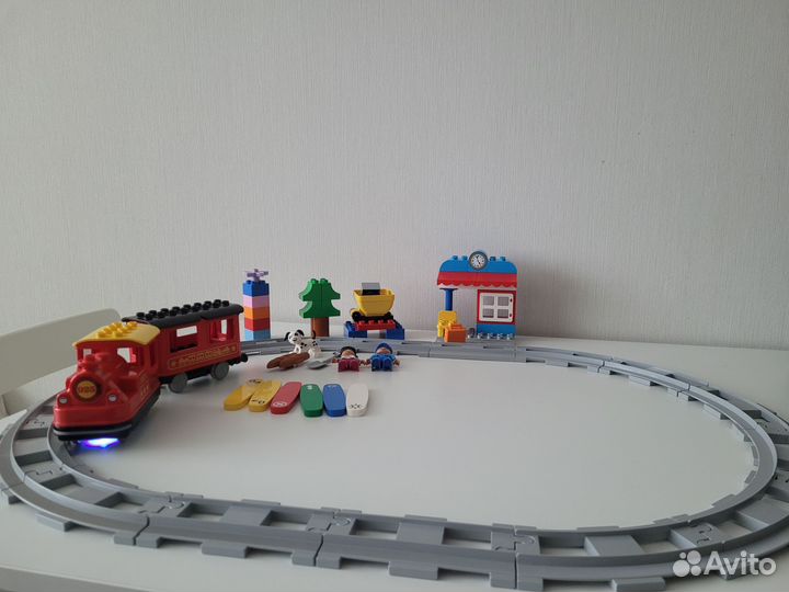 Lego duplo поезд 10874 полный набор с коробкой