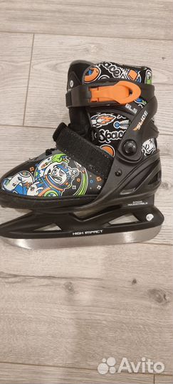 Коньки детские раздвижные р 26-31
