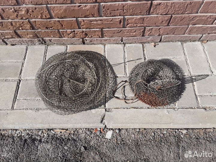 Садок рыболовный металлический 2 шт