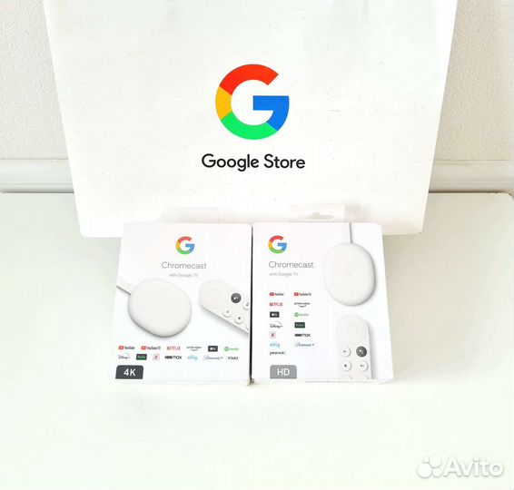 Google Chromecast c Google TV HD / 4K