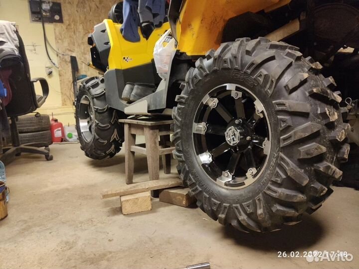 Диски для квадроцикла brp Polaris 14 новые