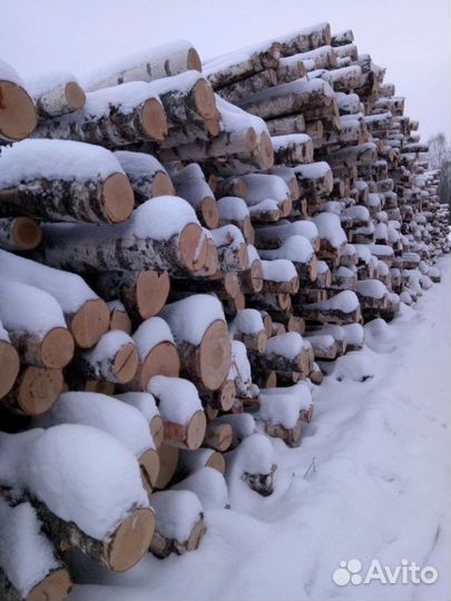 Дрова колотые, в кряжах