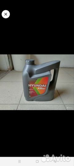 Масло для АКПП хундай кия 1.7л остаток с 2Конистр
