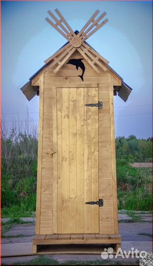 Дачный туалет с установкой JKT228