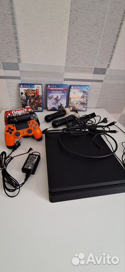 Игровая приставка ps4 slim