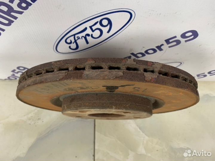 Тормозной диск передний левый Nissan X-Trail T31