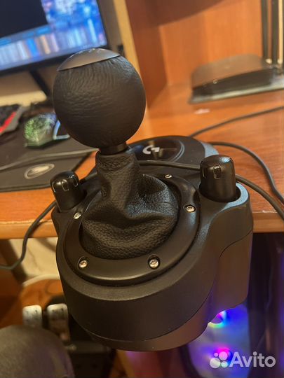 Игровой руль Logitech g29+педали+shifter