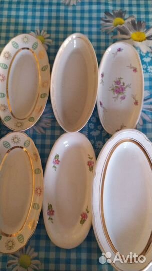 Селедочница СССР фарфор