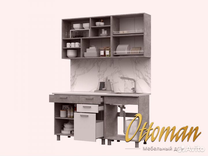 Кухня Денвер 160 см