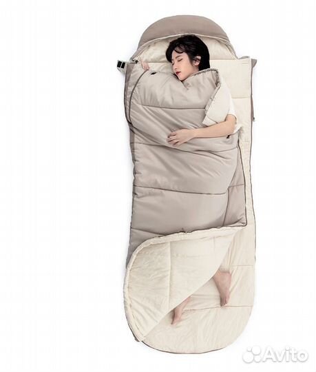 Мешок спальный Naturehike NH21MSD11 коричневый, мо