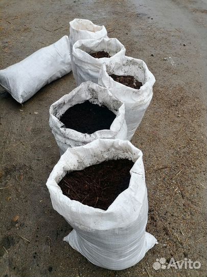 Перегной куряк навоз песок щебень