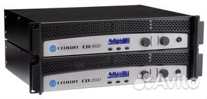 Crown CDi 1000, усилитель с DSP. Стерео:700Вт/2Ом