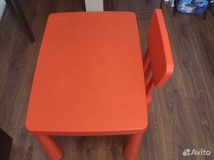 Стол и стул мамут