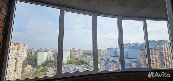 Алюминиевые окна на балкон