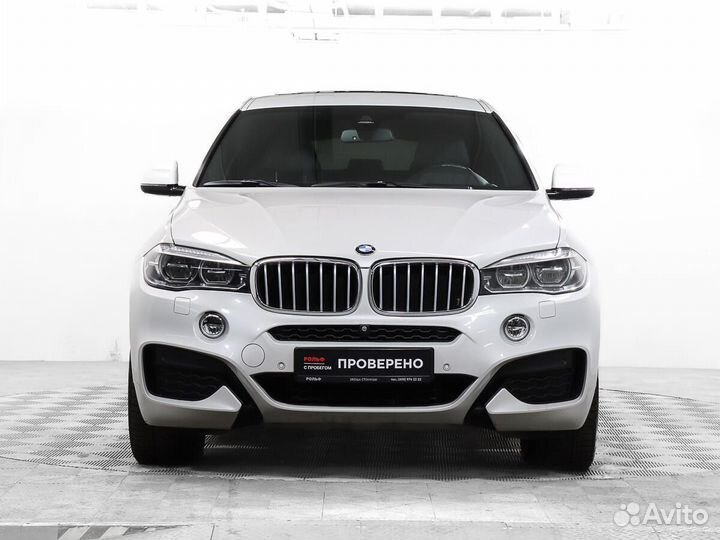 BMW X6 3.0 AT, 2017, 130 000 км