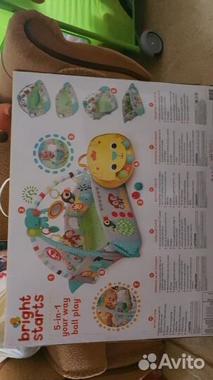 Игровой коврик Bright Starts 0+